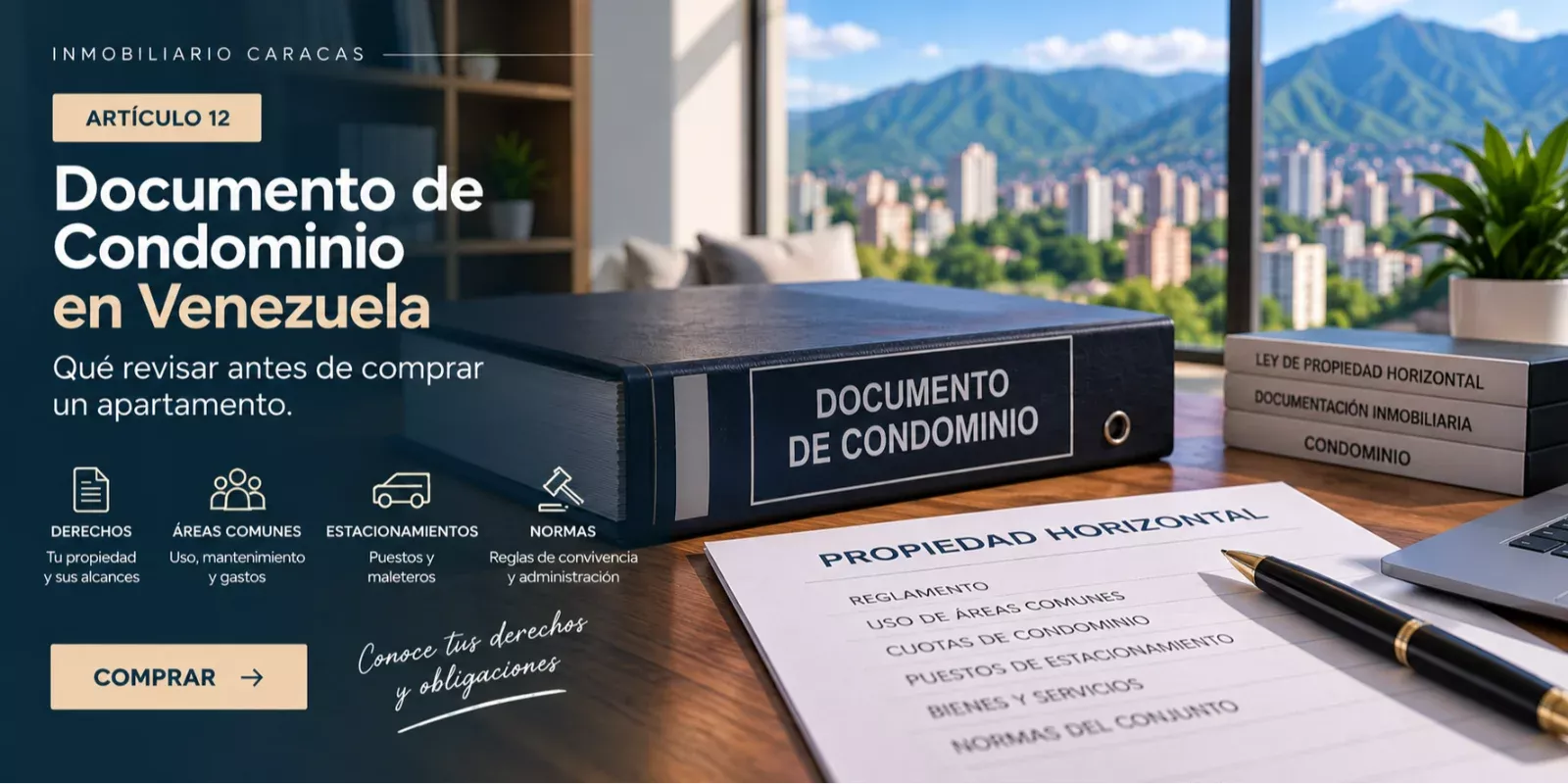Documento de Condominio en Venezuela: qué revisar antes de comprar un apartamento