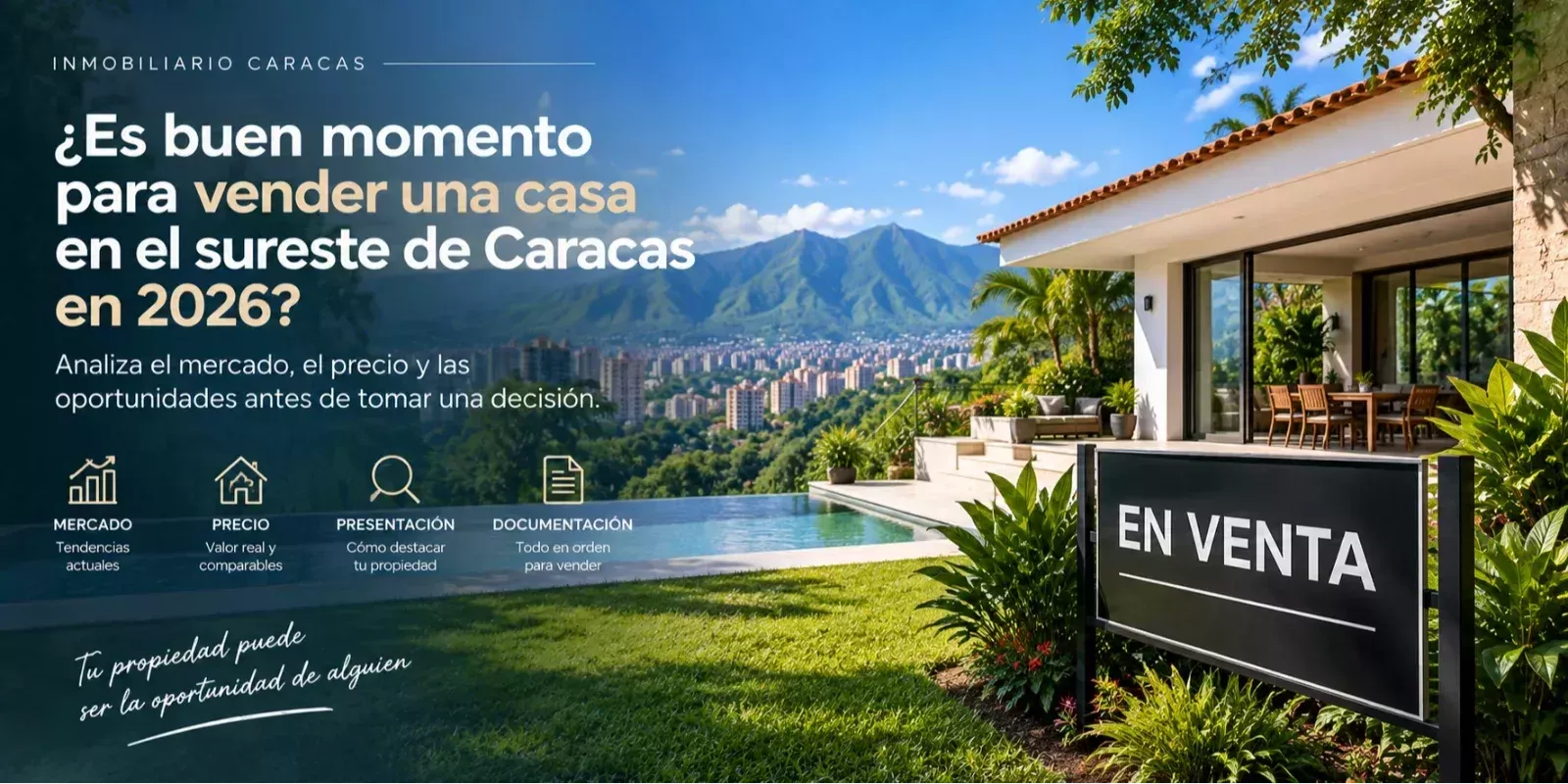 ¿Es buen momento para vender una casa en el sureste de Caracas en 2026?